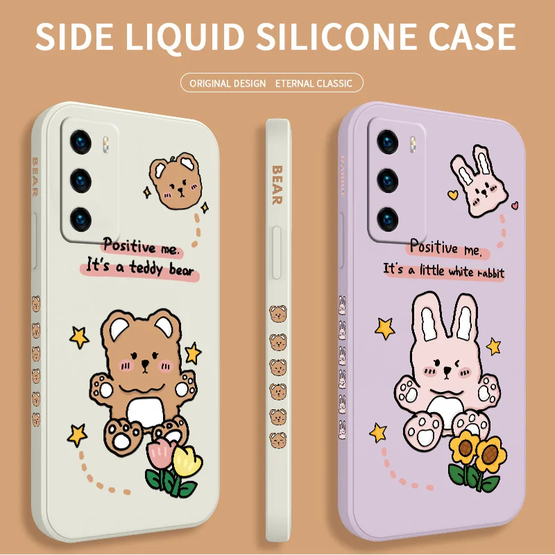 Doll Cartoon Rabbit Phone Case For Huawei P40 P40Lite P30 P20 Mate 40 40Pro 30 20 Pro Lite P Smart 2021 Y7a Silicone Cover
Doll Cartoon Rabbit Phone Case For Huawei P40 P40Lite P30 P20 Mate 40 40Pro 30 20 Pro Lite P Smart 2021 Y7a Silicone Cover