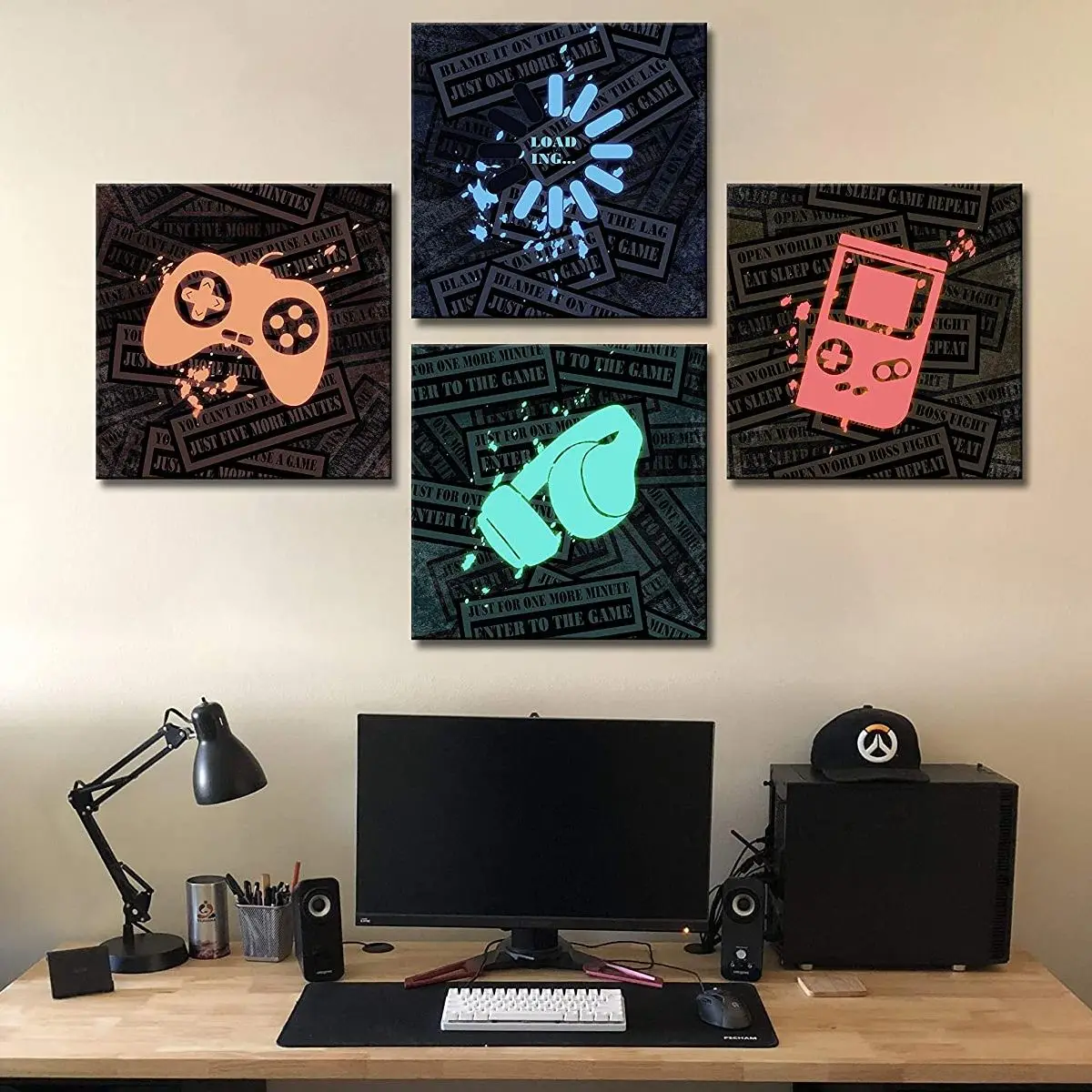 4 Pieces Colorful Game Icon Birthday Gift for Cool Gamer for Kids Posters Canvas Picture Wall Art Home Decor Painting Decoration
4 Pieces Colorful Game Icon Birthday Gift for Cool Gamer for Kids Posters Canvas Picture Wall Art Home Decor Painting Decoration