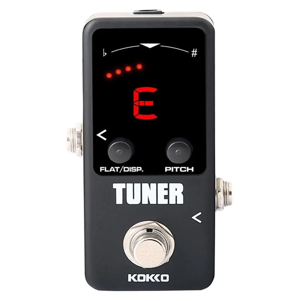 TUNER Mini Pedal Guitar Tuner Pedal With LED Display True Bypass Guitar Effects Pedal For Music Instrument Accessories
TUNER Mini Pedal Guitar Tuner Pedal With LED Display True Bypass Guitar Effects Pedal For Music Instrument Accessories