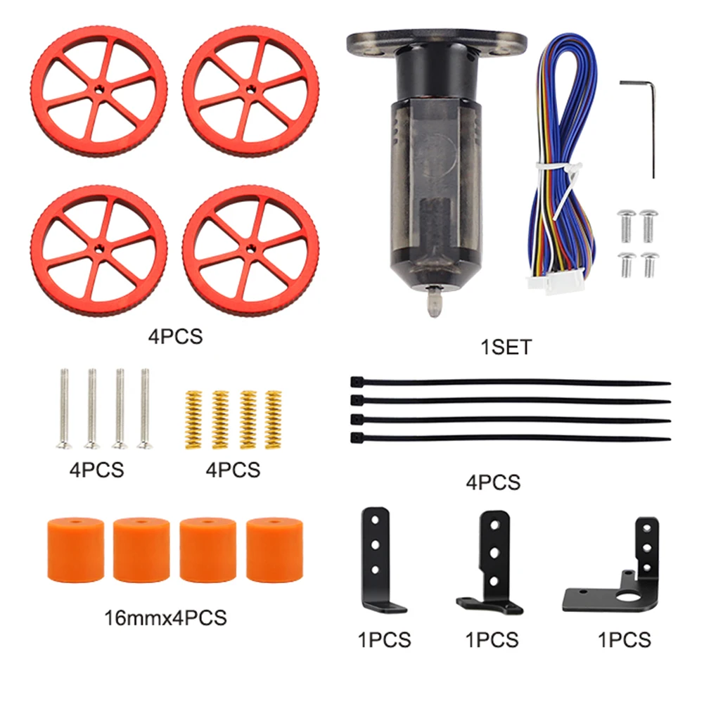 Автоматический Выравнивающий сенсорный датчик для платформы Ender 3/5/V2/CR-10, Сменный датчик 3D принтера с крепежным кронштейном, черный комплект...
Автоматический Выравнивающий сенсорный датчик для платформы Ender 3/5/V2/CR-10, Сменный датчик 3D принтера с крепежным кронштейном, черный комплект...
