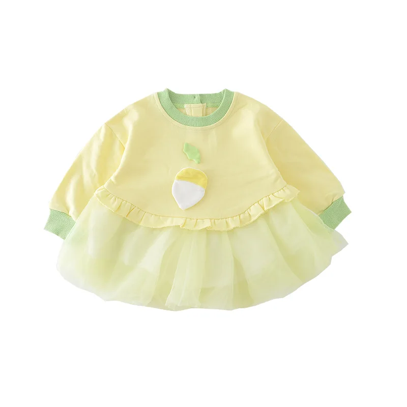 WLG Kids Dresses for Girls Toddlre Dress Spring Autumn Patchwork Mesh Long Sleeve Dress Baby Girl Cute All Match Clothes
WLG Kids Dresses for Girls Toddlre Dress Spring Autumn Patchwork Mesh Long Sleeve Dress Baby Girl Cute All Match Clothes