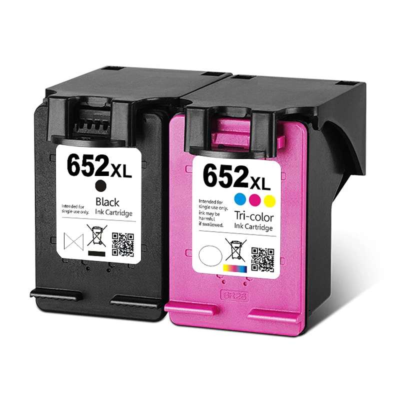 Сменный чернильный картридж для принтера HP 652XL 652 XL Deskjet 1115 1118 2135 2136 2138 3635 3636 3835 4535