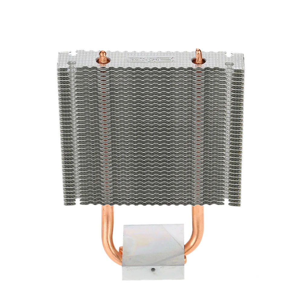 Motherboard Northbridge Cooler 2 Heatpipes Radiator Aluminum Heatsink Southbridge Support 80mm Cooling Fan for Desktop
Motherboard Northbridge Cooler 2 Heatpipes Radiator Aluminum Heatsink Southbridge Support 80mm Cooling Fan for Desktop