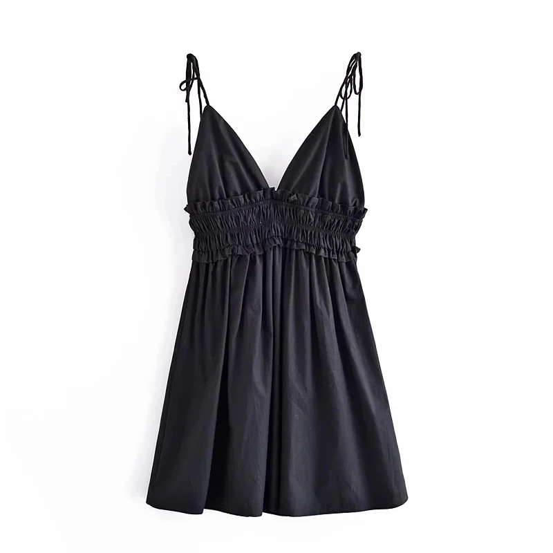 Women cotton v-neck striped straps mini Dress Woman Sexy Slim elastic waistband Summer Dress Ladies Backless Club party Dresses
Women cotton v-neck striped straps mini Dress Woman Sexy Slim elastic waistband Summer Dress Ladies Backless Club party Dresses