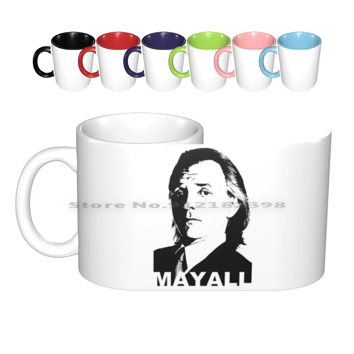 

Rik Mayall Ceramic Mugs Coffee Cups Milk Tea Mug Tv Comedy Star Funny Creative Trending Vintage Gift Bottle Cup