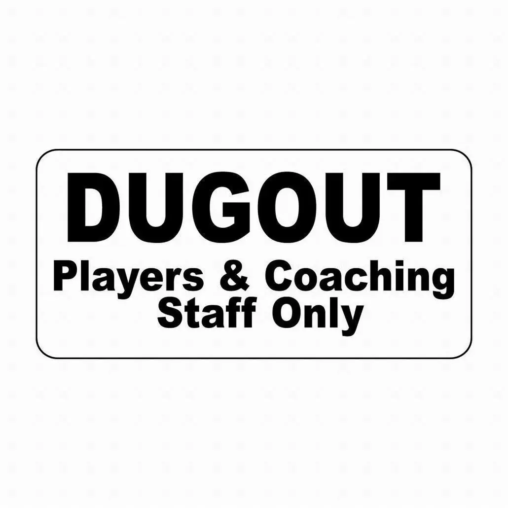 Jesiceny New Tin Sign Dugout Players & Coaching Staff Only Safety Aluminum Metal Sign for Wall Decor 8x12 INCH
Jesiceny New Tin Sign Dugout Players & Coaching Staff Only Safety Aluminum Metal Sign for Wall Decor 8x12 INCH