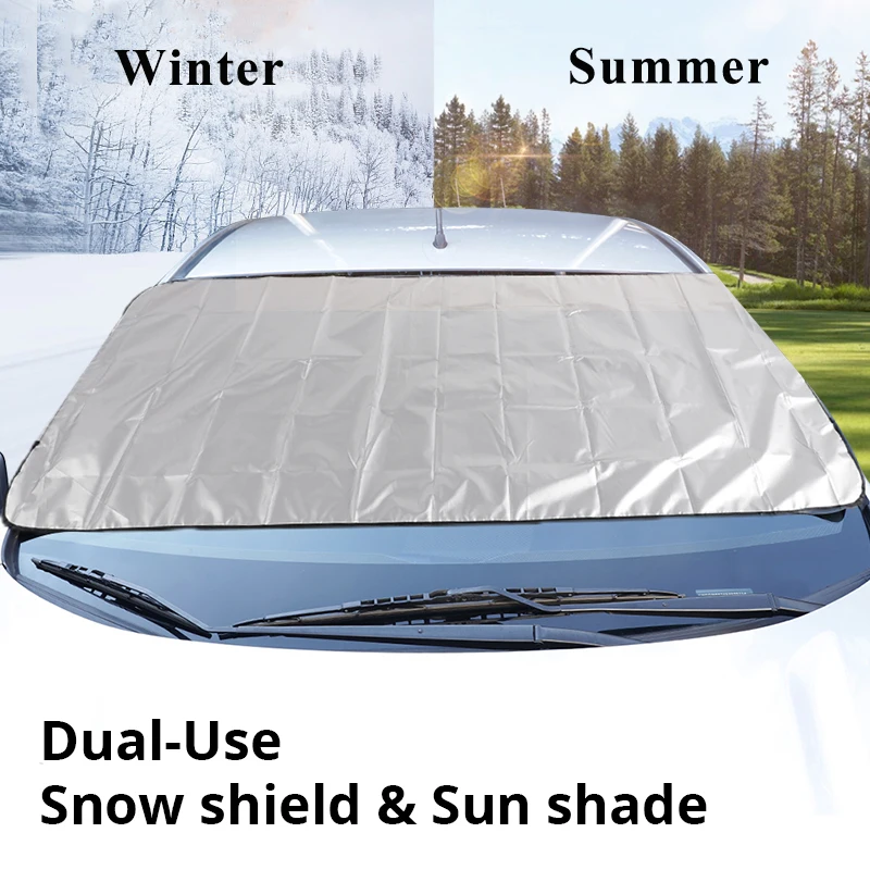 190x120 cm Car Sunshade Cover Snow & Ice Snow Shield For Windshield Winter Summer Sun Car Front Window Windscreen Cover
190x120 cm Car Sunshade Cover Snow & Ice Snow Shield For Windshield Winter Summer Sun Car Front Window Windscreen Cover