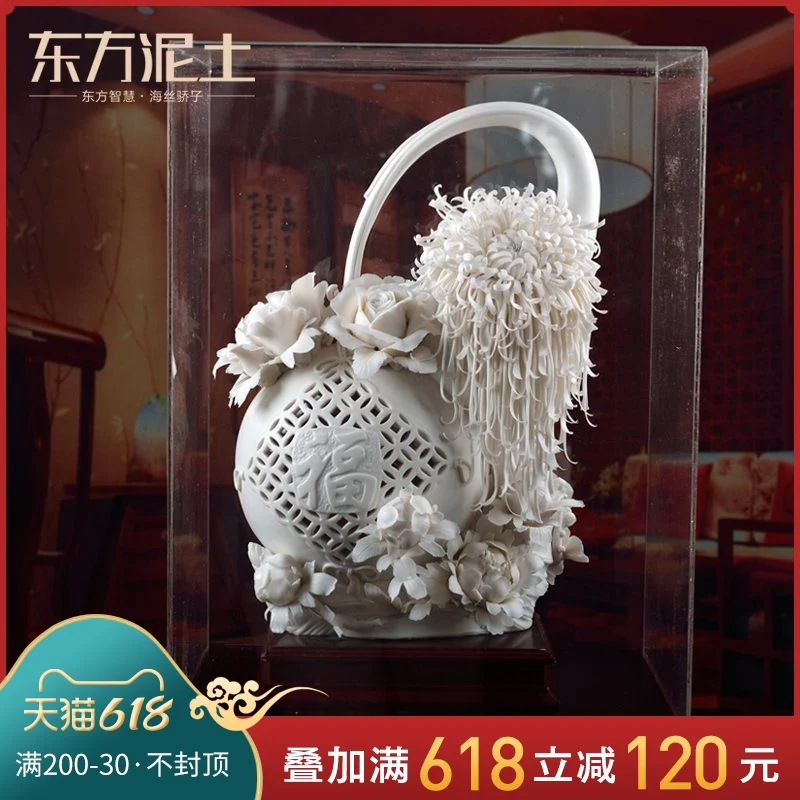 soil accumulate fortune" dehua white porcelain sculpture art opening gifts furnishing articles and practical atmosphere
soil accumulate fortune" dehua white porcelain sculpture art opening gifts furnishing articles and practical atmosphere