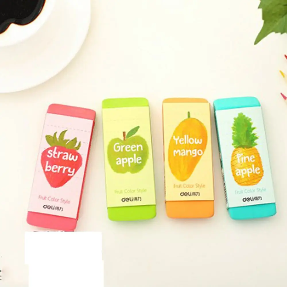 1PCS Fruit color oversized eraser correction eraser large student rubber learning stationery school office supply
1PCS Fruit color oversized eraser correction eraser large student rubber learning stationery school office supply