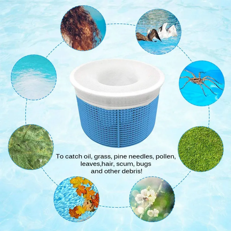 10pcs/Bag Swimming Pool Filter Socks Nylon Pool Skimmer Socks For Filters Baskets Skimmers Net Filter Bag Pool Supplies
10pcs/Bag Swimming Pool Filter Socks Nylon Pool Skimmer Socks For Filters Baskets Skimmers Net Filter Bag Pool Supplies