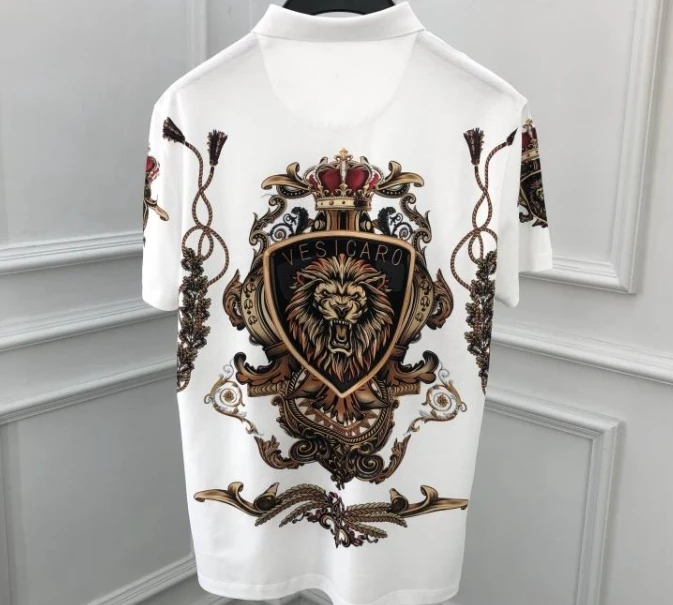 2021 21ss spring brand royal crown lion print designer t shirts tees tops for men luxury punk gothic famous casual cotton
2021 21ss spring brand royal crown lion print designer t shirts tees tops for men luxury punk gothic famous casual cotton