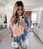 DL0187 2021 5colors Summer autumn women's new sports casual print tie dye two piece set
DL0187 2021 5colors Summer autumn women's new sports casual print tie dye two piece set