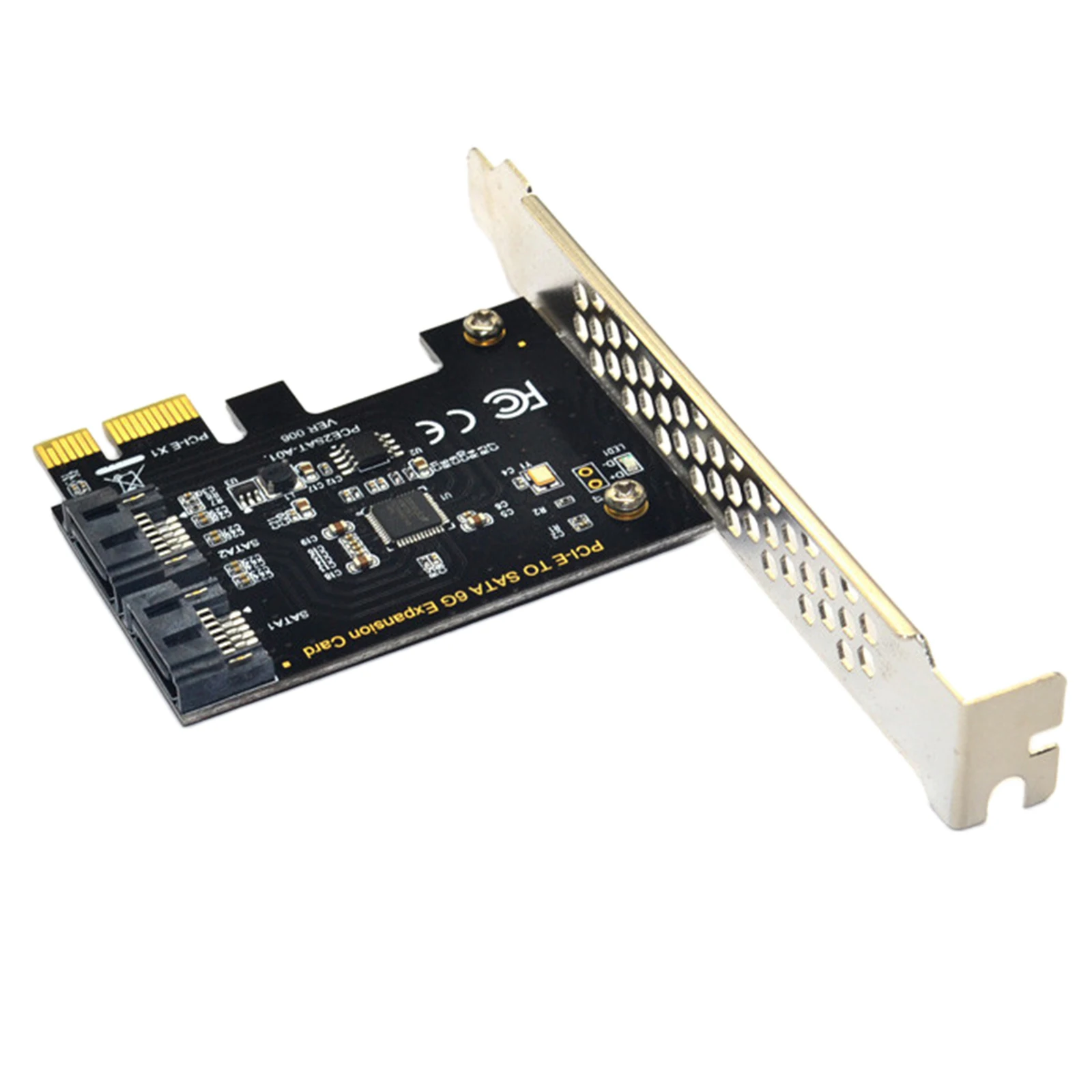 PCI-E Adapter Card PCI Express X16 to SATA3.0 7Pin 2 Ports SATA 6G Expansion Controller Adapter Card Boards Plug Play for PC
PCI-E Adapter Card PCI Express X16 to SATA3.0 7Pin 2 Ports SATA 6G Expansion Controller Adapter Card Boards Plug Play for PC