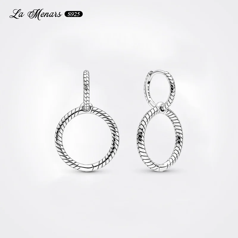 La Menars Round Eardrop Earring 2022 Original Simple Style Women Fine Jewelry Hoilday Best Gift Genuine Silver Plating
La Menars Round Eardrop Earring 2022 Original Simple Style Women Fine Jewelry Hoilday Best Gift Genuine Silver Plating
