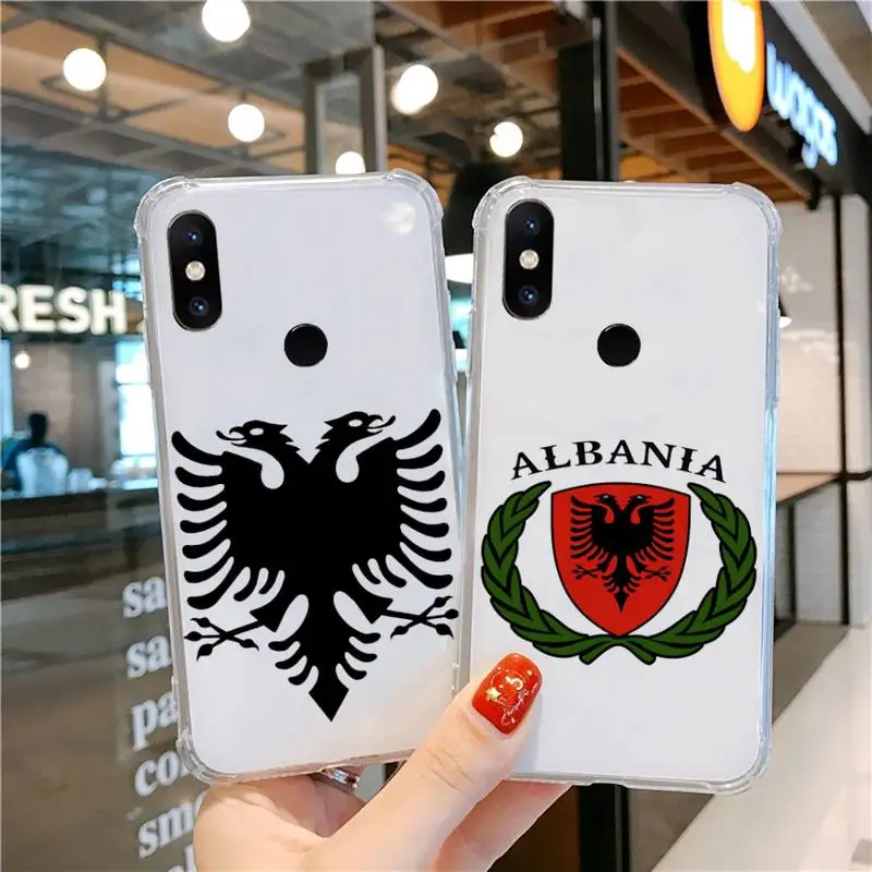 Albania Albanians Flag Phone Case Transparent For Xiaomi CC 9 11 MAX3 Mix3 MIX2 6X 8 5x 10S 11 10 X SE lite Pro
Albania Albanians Flag Phone Case Transparent For Xiaomi CC 9 11 MAX3 Mix3 MIX2 6X 8 5x 10S 11 10 X SE lite Pro