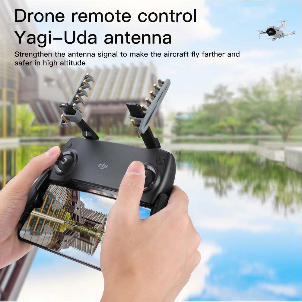 2 шт. усилитель антенны для Mavic Mini/Mavic 2pro/AIR пульт дистанционного управления