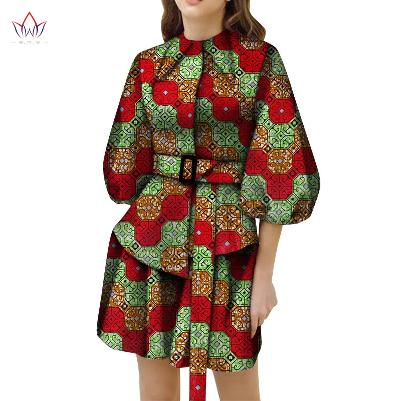 2pcs Set Long Sleeve African Women Clothes Tops and Skirt Set Bazin Riche African Clothing Customize Belt Skirts Sets WY6877
2pcs Set Long Sleeve African Women Clothes Tops and Skirt Set Bazin Riche African Clothing Customize Belt Skirts Sets WY6877