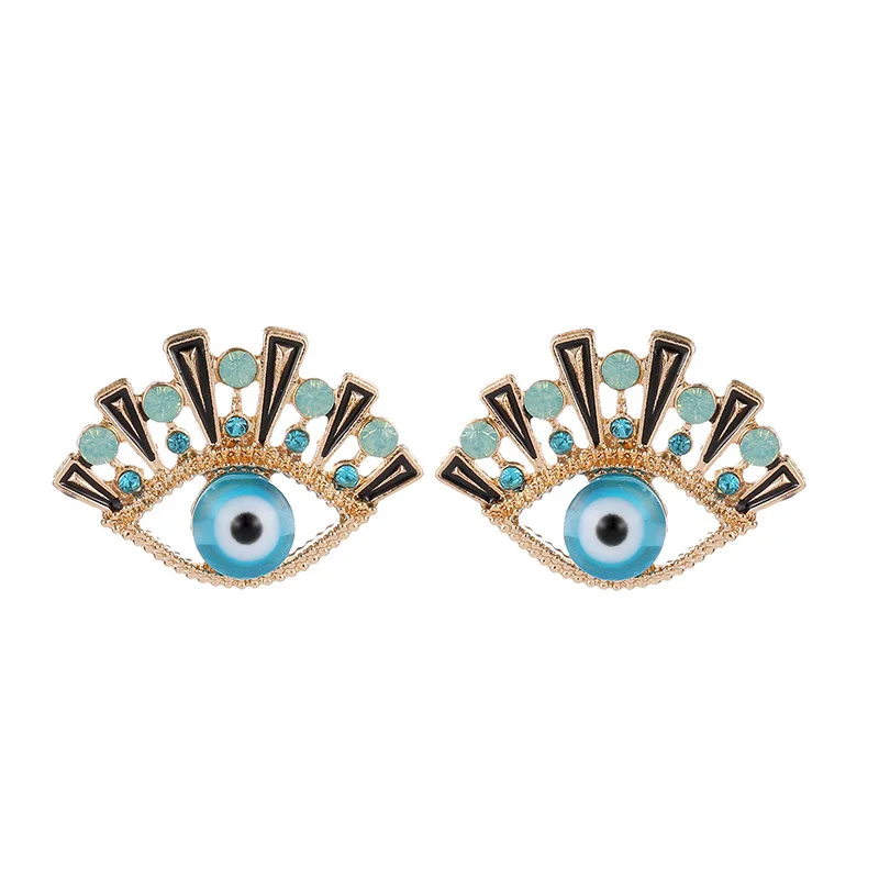 2020 autumn and winter new creative retro pearl style blue eye stud earrings bohemian rhinestone sparkling temperament girl jewe
2020 autumn and winter new creative retro pearl style blue eye stud earrings bohemian rhinestone sparkling temperament girl jewe