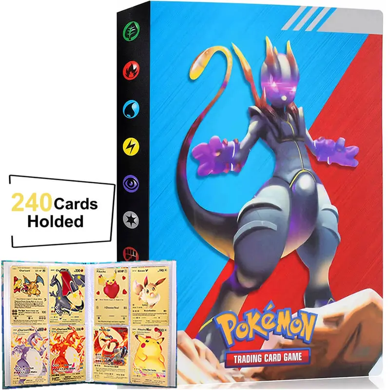 240pcs Album Pokemon Characters Card Book Playing Game Trainer Livre Pokémon Holder Map Binder Collection Folder Kids Toy Gift
240pcs Album Pokemon Characters Card Book Playing Game Trainer Livre Pokémon Holder Map Binder Collection Folder Kids Toy Gift
