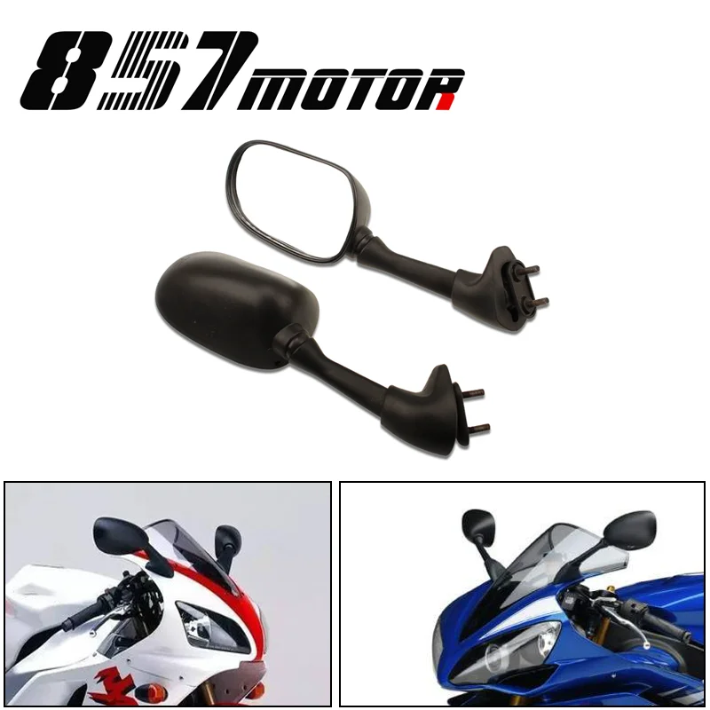 

Motorcycle Rearview Mirror Racing Mirrors fits for Yamaha FZS600 Fazer 2000 2001 YZF R6 2001-2002 YZF R6 2006-2007 YZF R1 2007