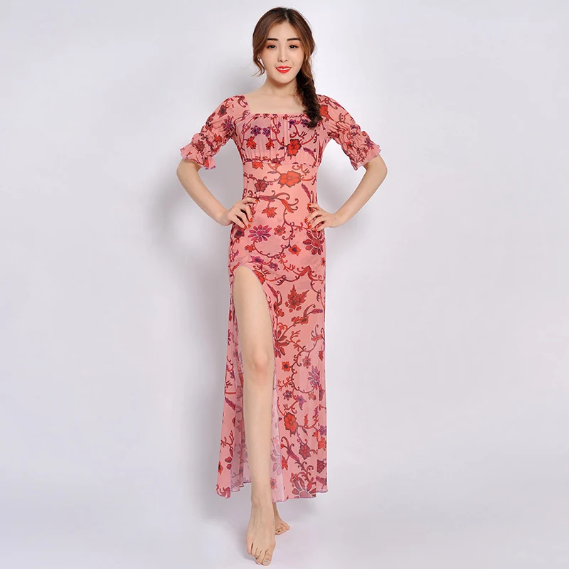Bellydance Costume Adults Fashion Print Top Slit Skirt Gypsy Dress Women BellyDanceClothing Ladies Exotic Dancewear DNV11831
Bellydance Costume Adults Fashion Print Top Slit Skirt Gypsy Dress Women BellyDanceClothing Ladies Exotic Dancewear DNV11831