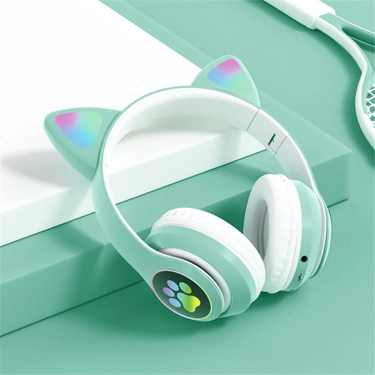 LED Cat Ear Noise Cancelling Headphones Young People Girl Headset With Mic Support TF Card 3.5mm Plug For Blue Tooth 5.0
LED Cat Ear Noise Cancelling Headphones Young People Girl Headset With Mic Support TF Card 3.5mm Plug For Blue Tooth 5.0
