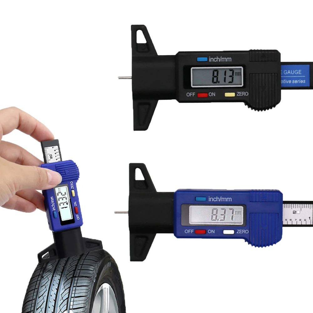 Digital Car Tire Thickness Gauges Depth Gauge Tyre Tire Tread Depth Gauge Caliper Tyre Wear Detection Measuring Instruments
Digital Car Tire Thickness Gauges Depth Gauge Tyre Tire Tread Depth Gauge Caliper Tyre Wear Detection Measuring Instruments