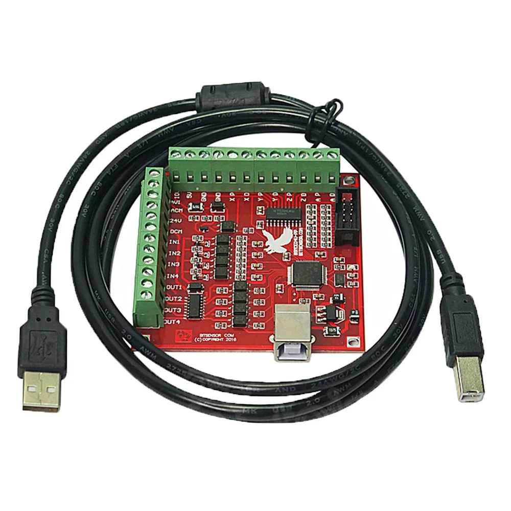 

Breakout board CNC USB MACH3 100Khz 4 axis interface driver motion controller driver board