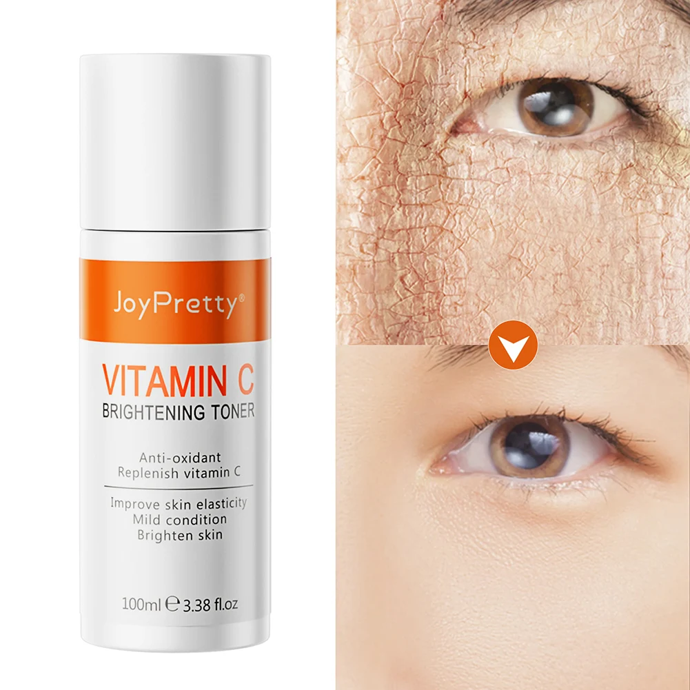 100ml Vitamin C Facial Toner Fade Dark Spots Brighten Skin Tone Hydrating Moisturizing Face Vc Serum Anti-aging Skin Care
100ml Vitamin C Facial Toner Fade Dark Spots Brighten Skin Tone Hydrating Moisturizing Face Vc Serum Anti-aging Skin Care
