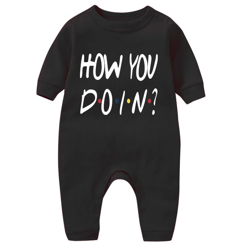 Winter Fashion Cute Newborn Baby Bodysuit Long Sleeves Cotton Round Neck Baby Sleepwear How You Doin Letters Infant Baby Clothes
Winter Fashion Cute Newborn Baby Bodysuit Long Sleeves Cotton Round Neck Baby Sleepwear How You Doin Letters Infant Baby Clothes