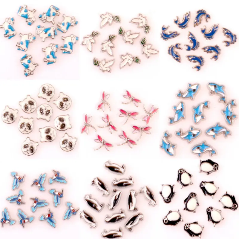 40Pcs/lot Pigeon And Penguin Floating Charms Metal Cows and Fish Fit Living Memory Glass Floating lockets Crafting Jewelry
40Pcs/lot Pigeon And Penguin Floating Charms Metal Cows and Fish Fit Living Memory Glass Floating lockets Crafting Jewelry