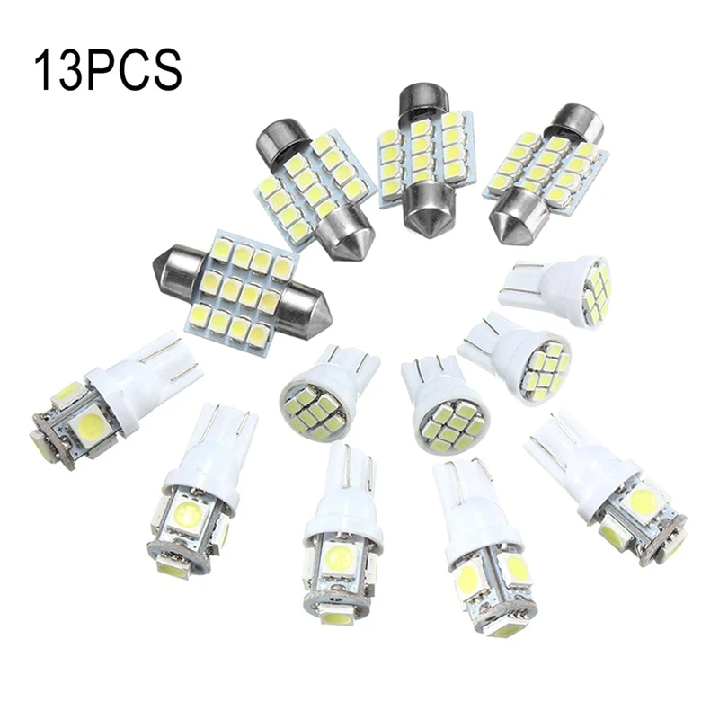 13 Pcs/Lot Car LED Wedge Parking Light Interior Reading Light Bulbs Dashboard Lamp Car Accessories
13 Pcs/Lot Car LED Wedge Parking Light Interior Reading Light Bulbs Dashboard Lamp Car Accessories