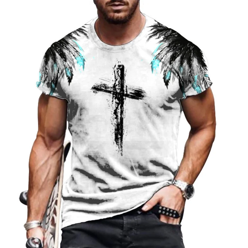 Summer Oversized Mens T-Shirt New Personalized Short Sleeve Mens 3D Digital Printing O Neck T-Shirt Men's Fashion Tops
Summer Oversized Mens T-Shirt New Personalized Short Sleeve Mens 3D Digital Printing O Neck T-Shirt Men's Fashion Tops