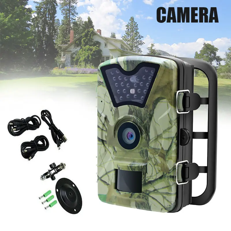 Wilderness Trail Solar Powered Camera Wireless Waterproof Infrared Night Vision JHP-Best | Безопасность и защита