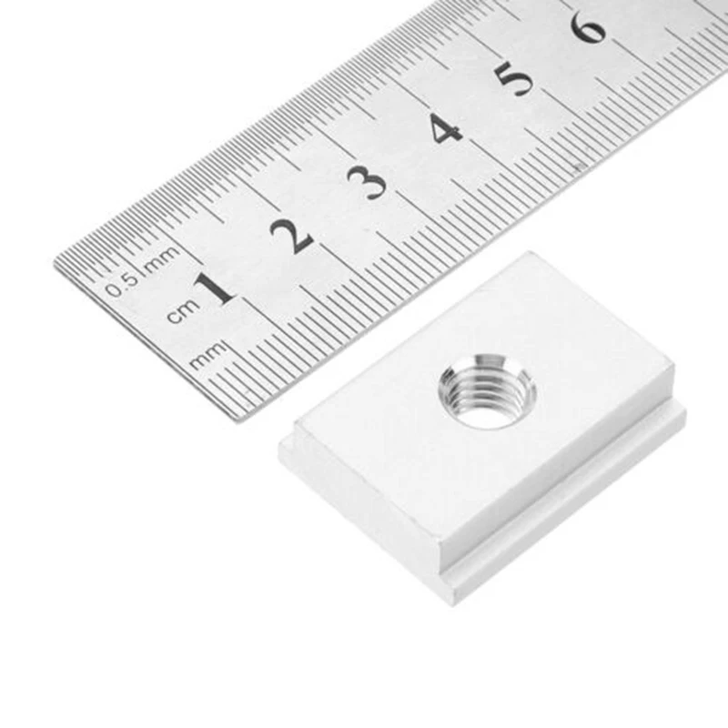 10x M8 T Slot NutAluminum Profile Extrusion Slot For Woodworking Tool Fastener X
10x M8 T Slot NutAluminum Profile Extrusion Slot For Woodworking Tool Fastener X
