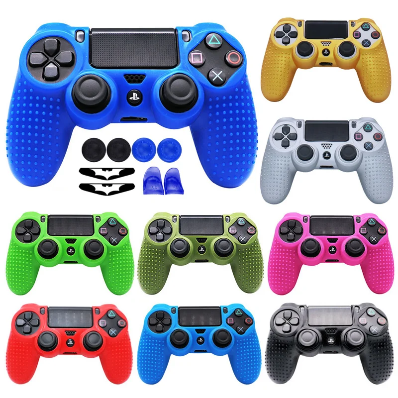 Anti-slip Soft Silicone Case For PS4 Slim Pro Controller Skin Gamepad Joystick Cover Cases Accessories
Anti-slip Soft Silicone Case For PS4 Slim Pro Controller Skin Gamepad Joystick Cover Cases Accessories