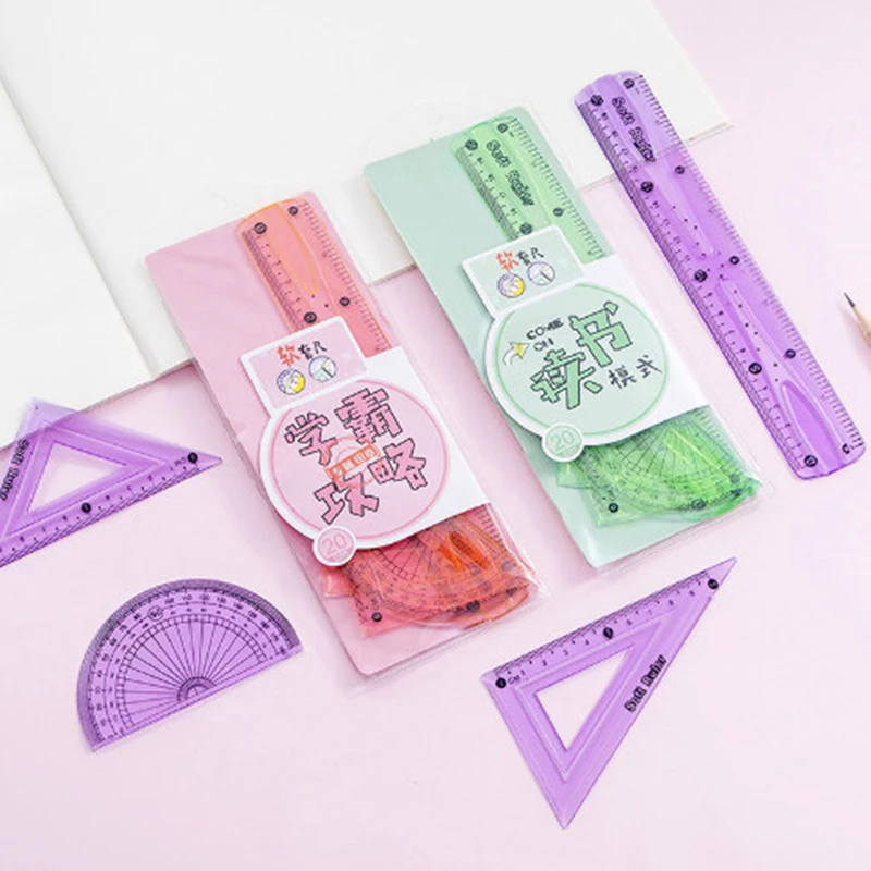 Линейка-транспортир 4 шт./компл., мягкая гибкая пластиковая треугольная линейка с математическим геометрическим рисунком, принадлежности д...
Линейка-транспортир 4 шт./компл., мягкая гибкая пластиковая треугольная линейка с математическим геометрическим рисунком, принадлежности д...