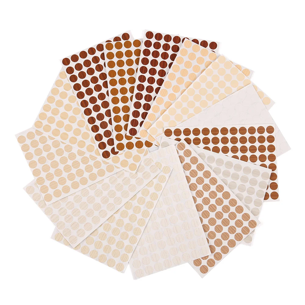 96Pcs/sheet 15mm Self Adhesive Decorative Films Furniture Screw Cover Caps Stickers Wood Craft Desk Cabinet Ornament
96Pcs/sheet 15mm Self Adhesive Decorative Films Furniture Screw Cover Caps Stickers Wood Craft Desk Cabinet Ornament