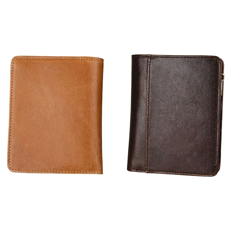 Men's Wallet Genuine Leather Crazy Horse Leather Retro Wallet Anti-Theft Brush Casual Wallet
Men's Wallet Genuine Leather Crazy Horse Leather Retro Wallet Anti-Theft Brush Casual Wallet