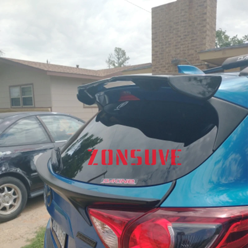 For Mazda CX-5 CX5 Spoiler ABS Plastic Carbon Fiber Look Hatchback Roof Rear Wing Body Kit Accessories
For Mazda CX-5 CX5 Spoiler ABS Plastic Carbon Fiber Look Hatchback Roof Rear Wing Body Kit Accessories