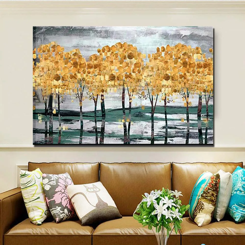 Hand Painted Modern Abstract Yellow Forest Landcape Oil Painting On Canvas Wall Pictures Living Room Home Decor Drop Shipping
Hand Painted Modern Abstract Yellow Forest Landcape Oil Painting On Canvas Wall Pictures Living Room Home Decor Drop Shipping