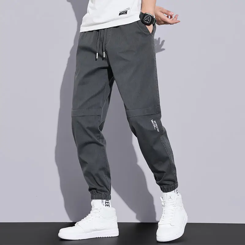 Korean Spring And Autumn Casual Pants Men's Fashion Brand Loose Bound Tooling Thin Student Youth Harlan Nine Point
Korean Spring And Autumn Casual Pants Men's Fashion Brand Loose Bound Tooling Thin Student Youth Harlan Nine Point