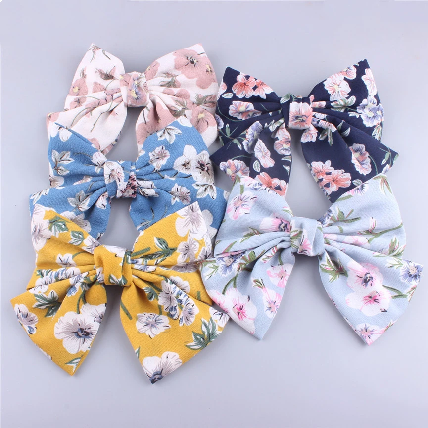 Bohemian Bow knot Hair Clip Women Children Floral Big Barrette Tie Hairpins Girls Ribbon Ponytail Headwear Hair Accessories
Bohemian Bow knot Hair Clip Women Children Floral Big Barrette Tie Hairpins Girls Ribbon Ponytail Headwear Hair Accessories