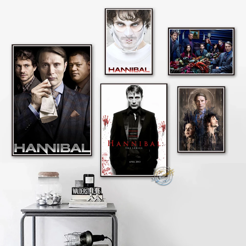 Hannibal Poster Hot TV Series Movie Canvas Art Painting Picture For Bar Home Decorative
Hannibal Poster Hot TV Series Movie Canvas Art Painting Picture For Bar Home Decorative