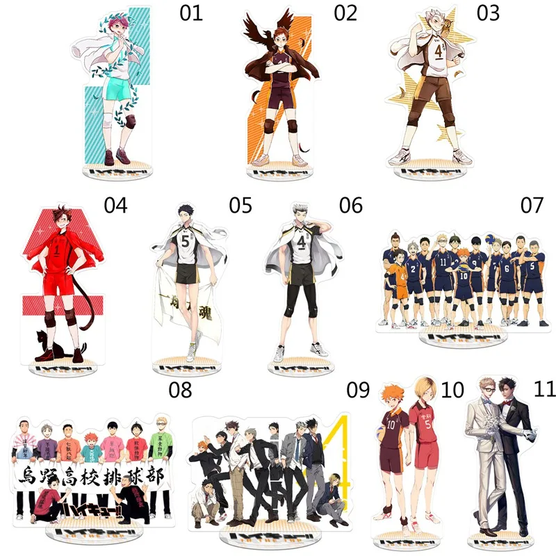 Anime Haikyuu Figures Anime Volleyball Teenagers Bokuto Tetsurou Acrylic Dest Plate Stand Model Toys Action Figures Decor Gift
Anime Haikyuu Figures Anime Volleyball Teenagers Bokuto Tetsurou Acrylic Dest Plate Stand Model Toys Action Figures Decor Gift