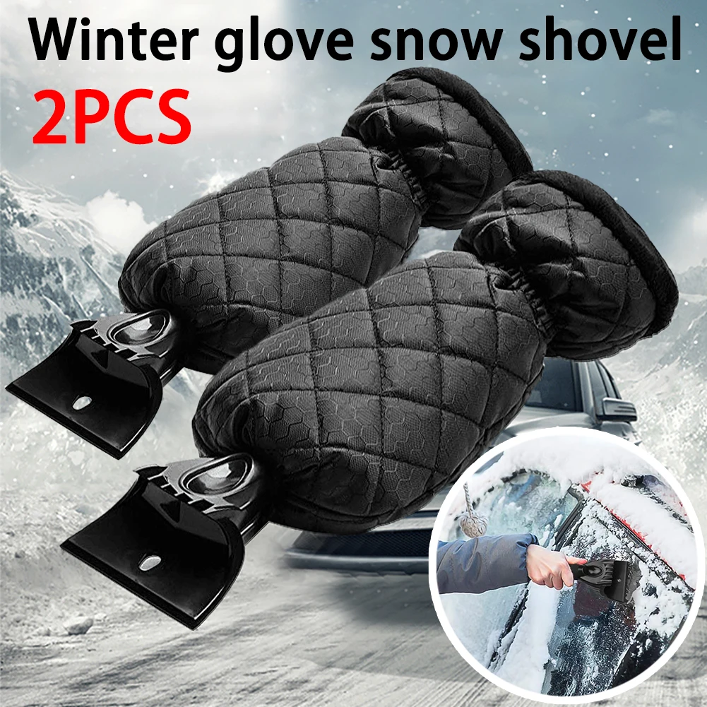 Car Windshield Ice Scraper Snow Shovel Brush with Warm Gloves Snow Removal Tools for Car Deicer Deicing Cleaning Scraping Tools
Car Windshield Ice Scraper Snow Shovel Brush with Warm Gloves Snow Removal Tools for Car Deicer Deicing Cleaning Scraping Tools