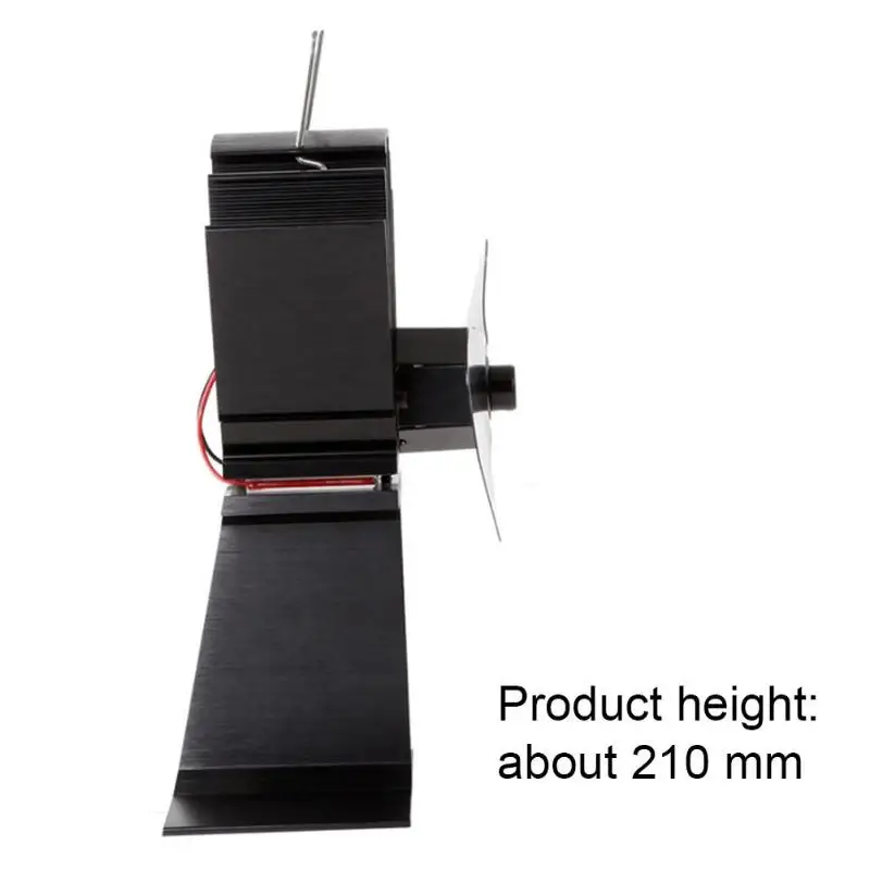 2 Blades Fireplace Fan Aluminum Heat Powered Burner Stove Fan Low Noise Thermal Fan Home Heat Sink Ventilation Device
2 Blades Fireplace Fan Aluminum Heat Powered Burner Stove Fan Low Noise Thermal Fan Home Heat Sink Ventilation Device