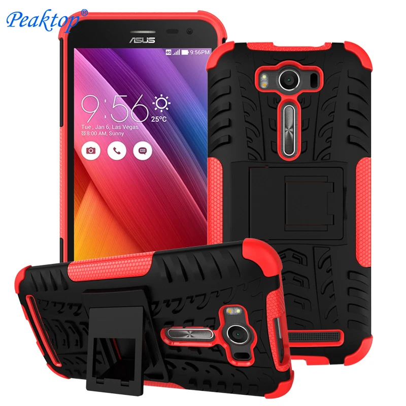 Для Asus Z00ED Zenfone 2 laser ZE500KL ZE500KG ZE ZE500 500 500KL 500KG KL KG Case Hybrid Heavy Duty Armor Hard Plastic PC Cover|Бамперы| |