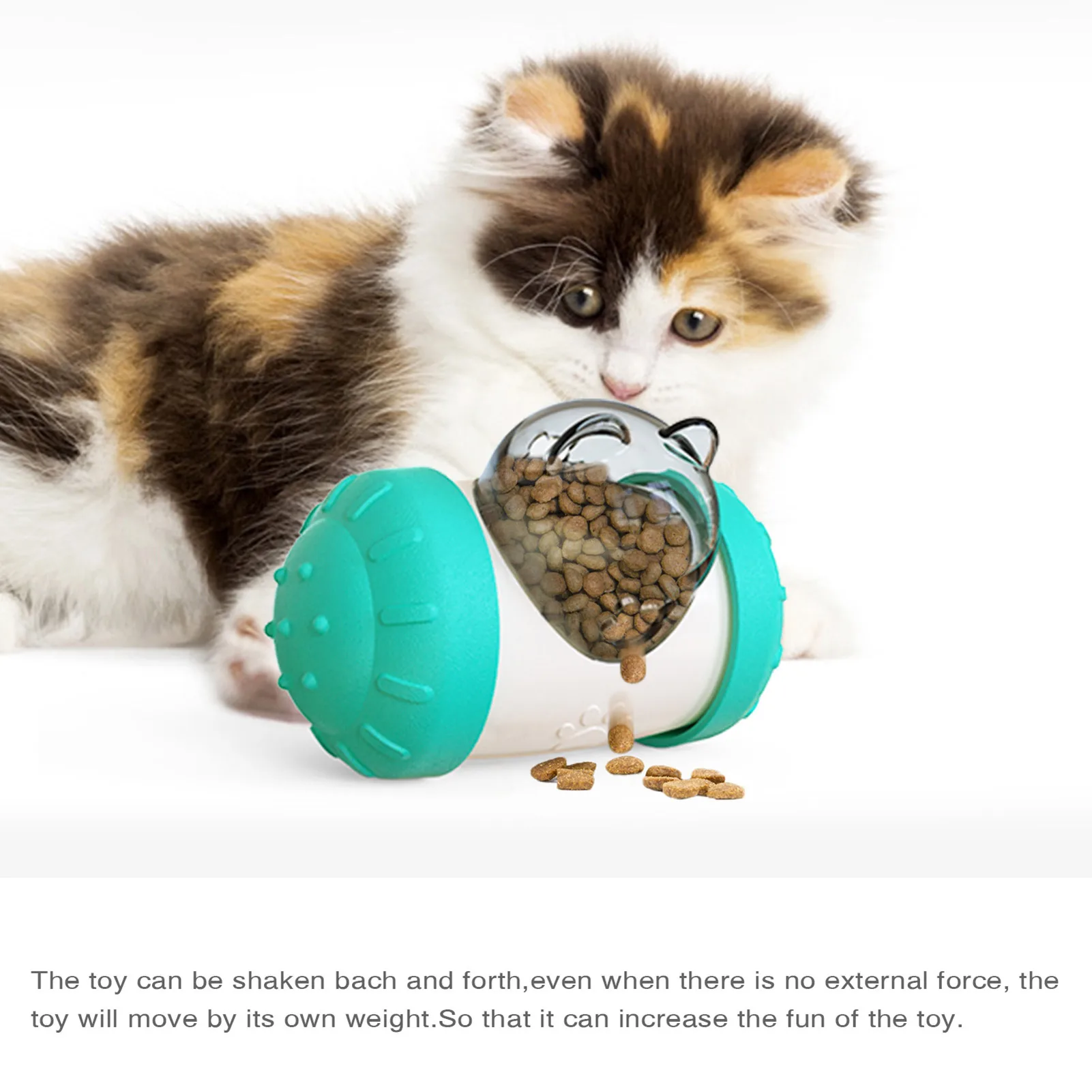 Tumbler Pet Puzzle Slow Food Leaking Ball Without Electric Pet Dog Toy Dispenser Pet Play Training Food Leaker Puzzle Toys
Tumbler Pet Puzzle Slow Food Leaking Ball Without Electric Pet Dog Toy Dispenser Pet Play Training Food Leaker Puzzle Toys