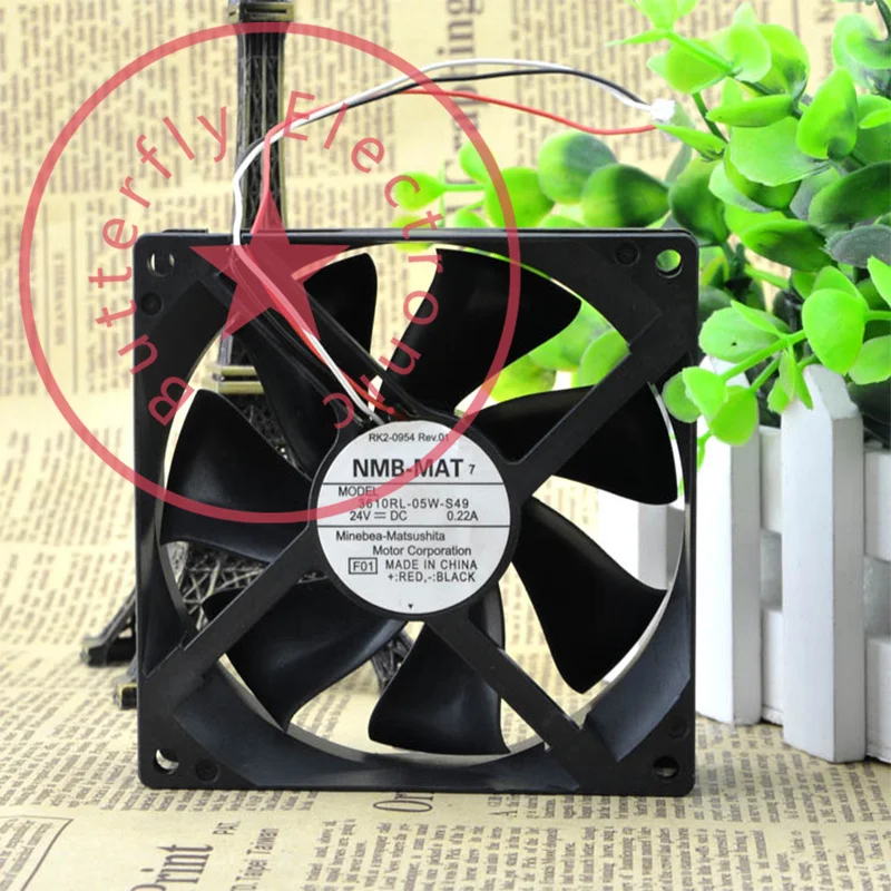 Новый 3610RL-05W-S49 24 В 0.22A инверторный охлаждающий вентилятор кулер 90*90*25 мм 9 см 9025
Новый 3610RL-05W-S49 24 В 0.22A инверторный охлаждающий вентилятор кулер 90*90*25 мм 9 см 9025